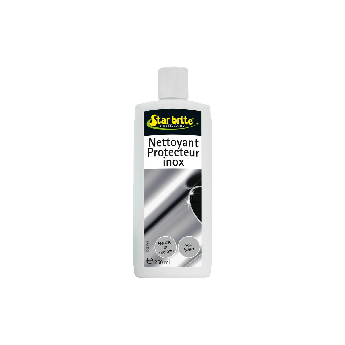 Nettoyant protecteur inox pour entretien et protection des surfaces métalliques.